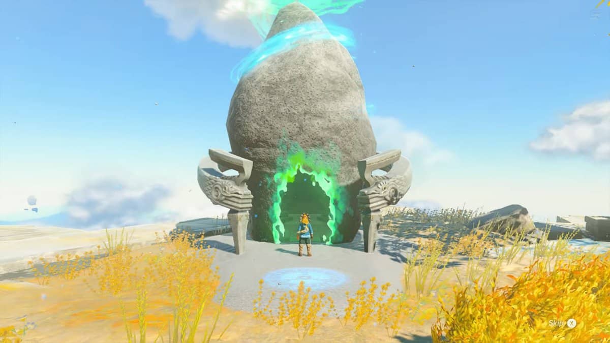 Le sanctuaire de Ganos - Zelda: Tears Of The Kingdom