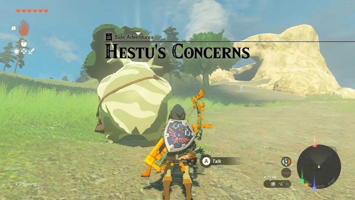 Hetsu Sidequest Début