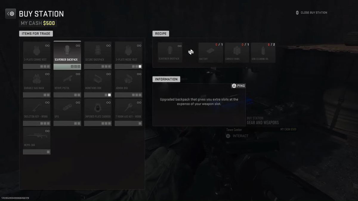 Comment troquer dans Warzone 2.0 Dmz