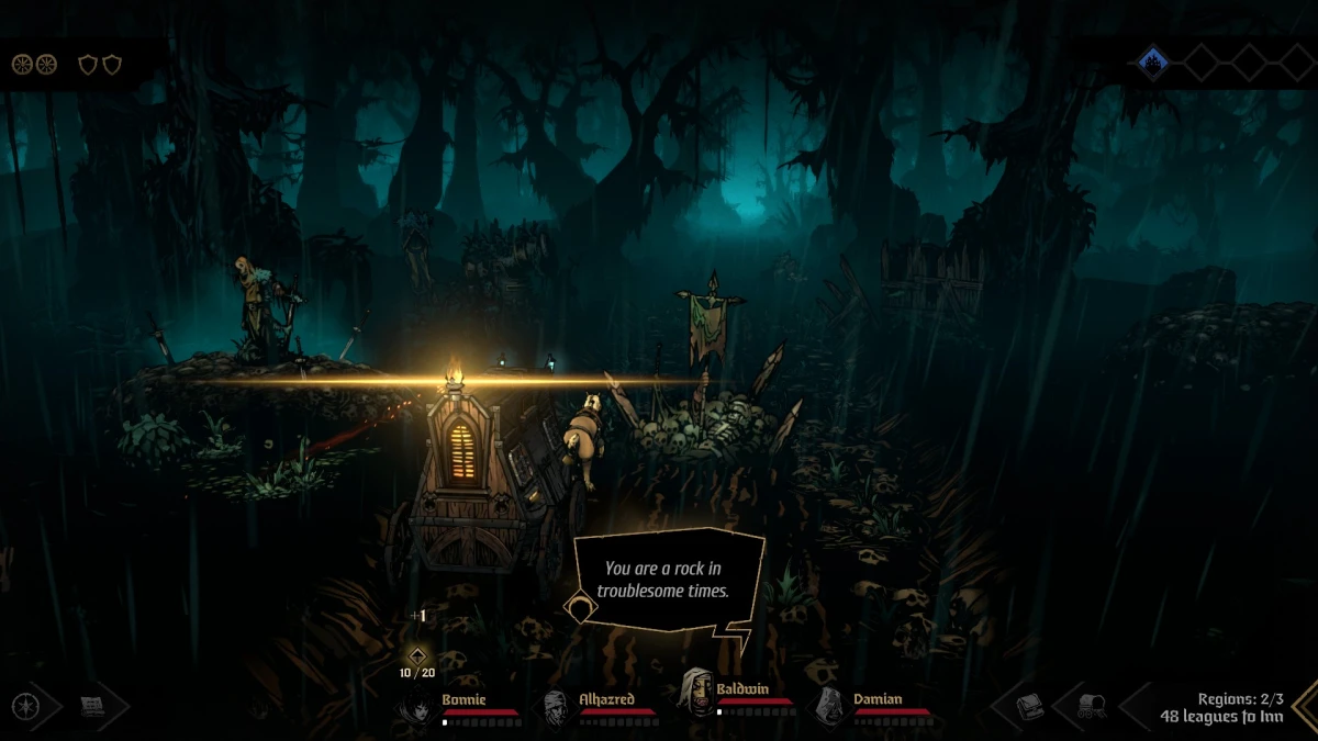 Comment établir des relations et des affinités dans Darkest Dungeon 2 Road Affinity