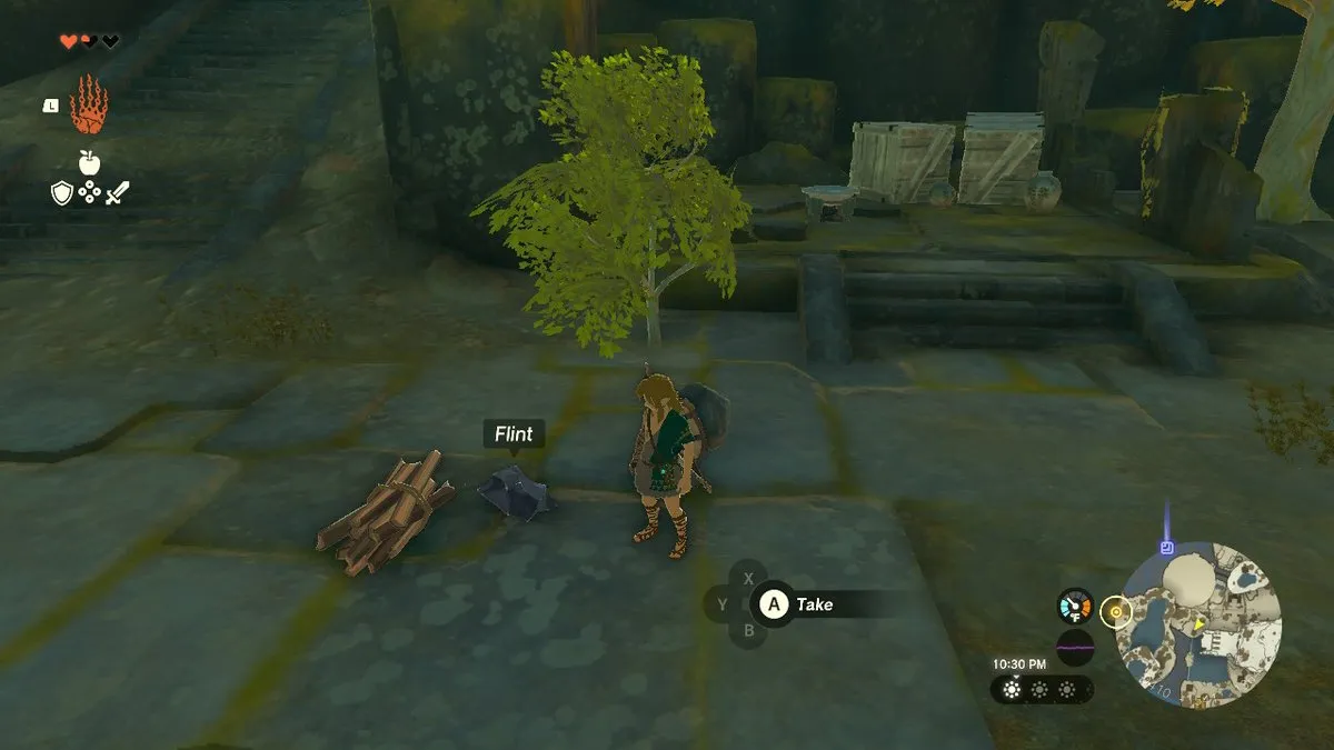 Comment rôtir les ingrédients dans Tears Of The Kingdom Firestarter