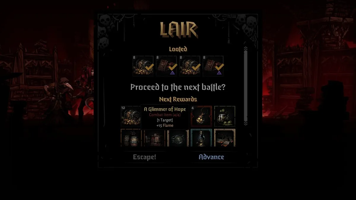 Comment utiliser les objets de combat dans Darkest Dungeon 2 Source 2