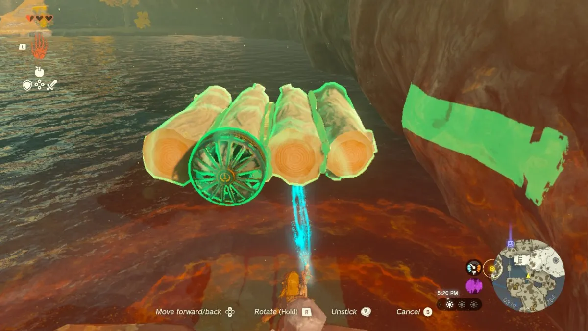 Comment faire des bateaux de ventilateur dans Tears Of The Kingdom Lift