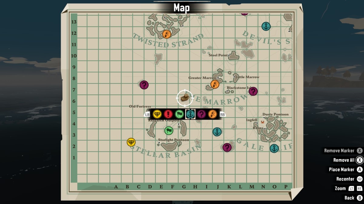 Comment utiliser les marqueurs de carte dans le placement de dragage 2