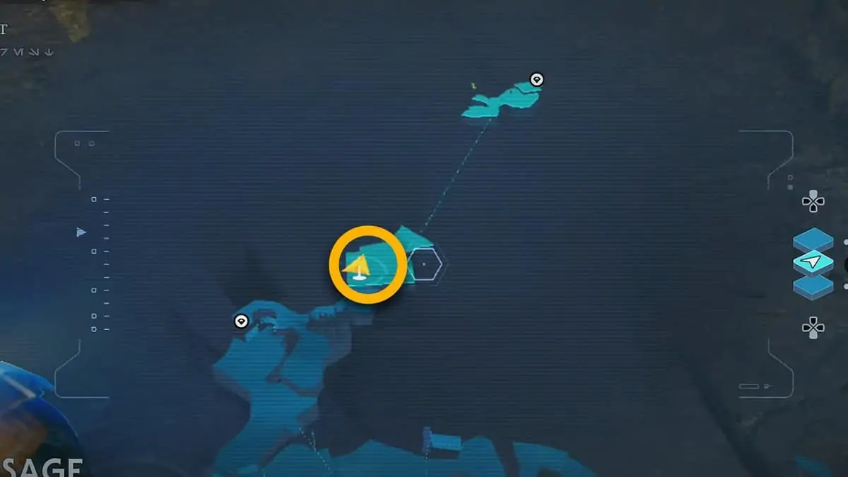 Emplacement de la carte des puces à grande bouche dans Jedi Survivor