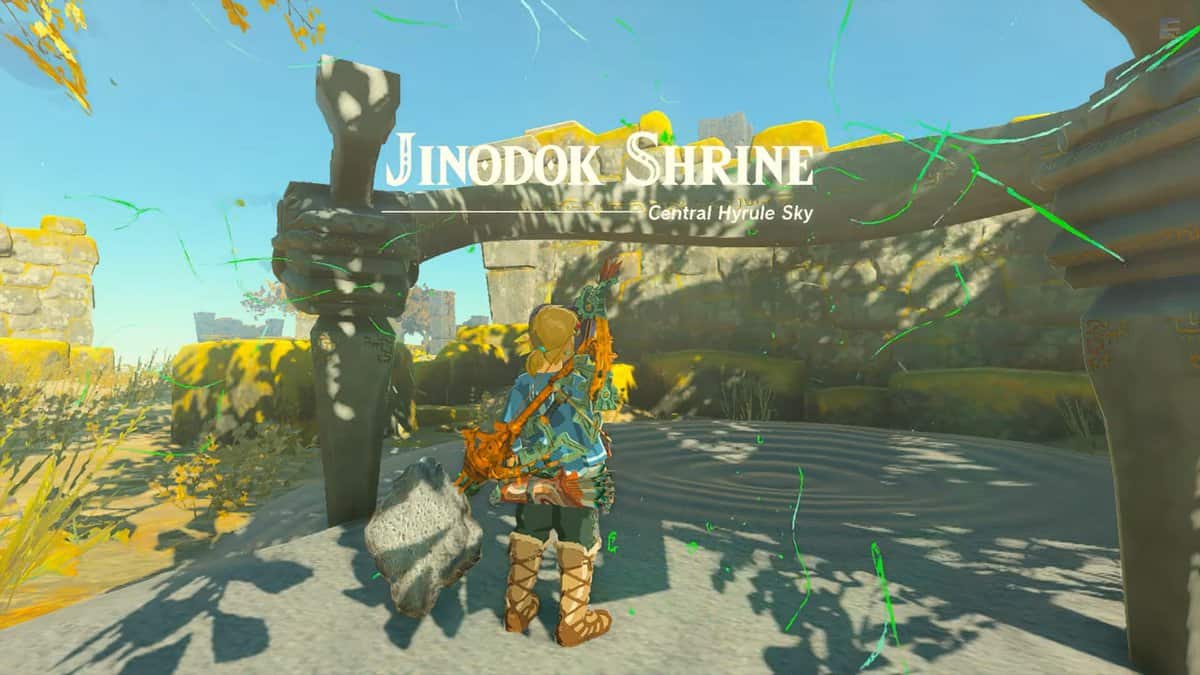 Zelda : Tears Of The Kingdom - Soluce du sanctuaire Jinodok