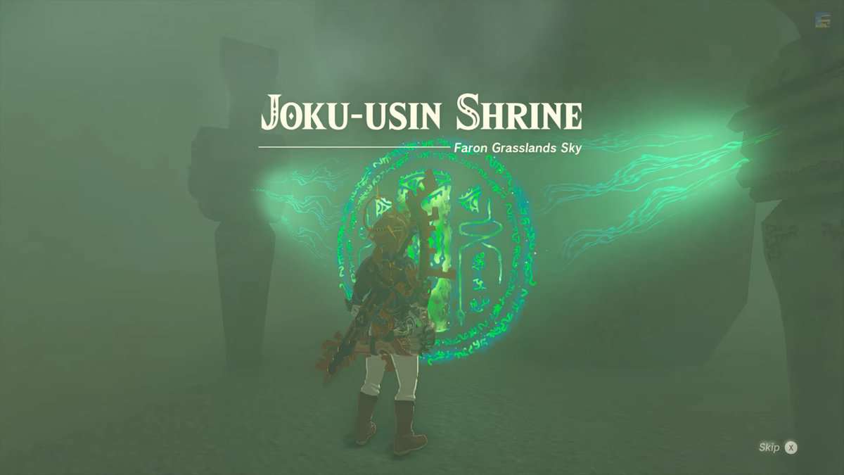 Sanctuaire Joku-Usin - Zelda : Tears Of The Kingdom