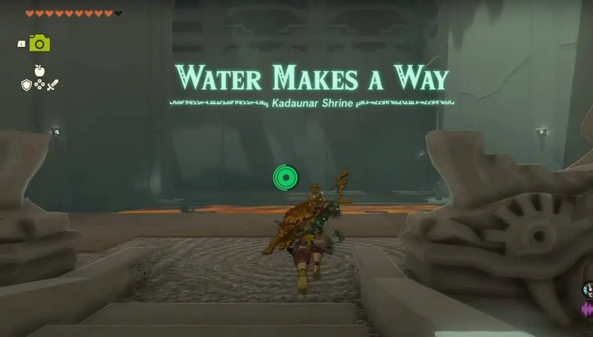Le sanctuaire de Kadaunar - Zelda : Tears Of The Kingdom