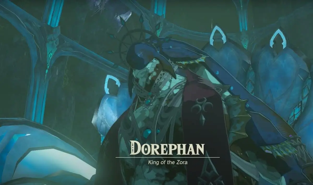 Zelda : Tears Of The Kingdom - Guide de localisation du roi Dorephan
