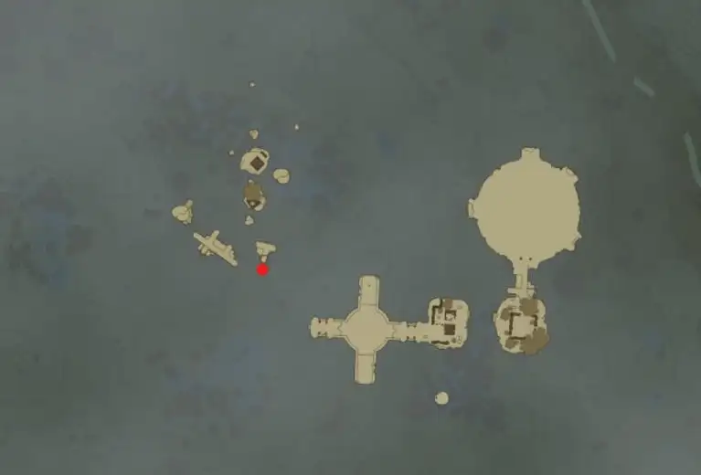 Emplacement du sanctuaire Kumamayn dans Zelda TotK