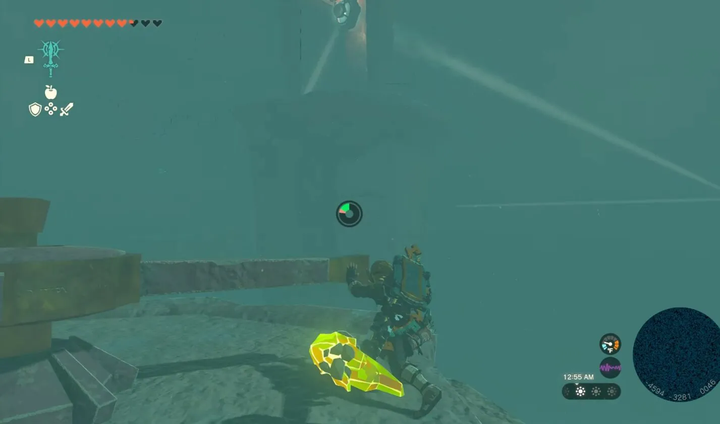 Pilier de Lumière 2 dans Zelda Tears of the kingdom