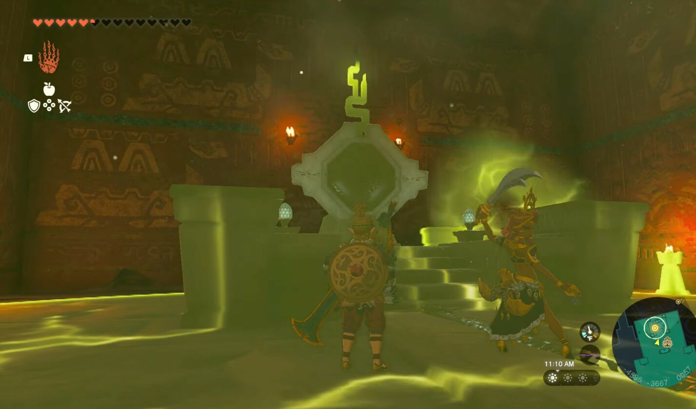 Batterie Lightning Temple #02 dans Zelda TotK