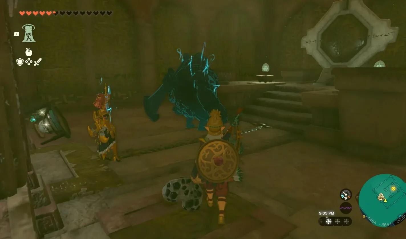 Batterie Lightning Temple #03 dans Zelda TotK