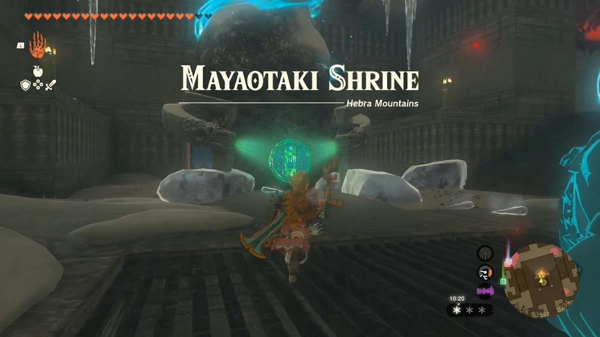 Zelda : Tears Of The Kingdom - Soluce du sanctuaire Mayaotaki