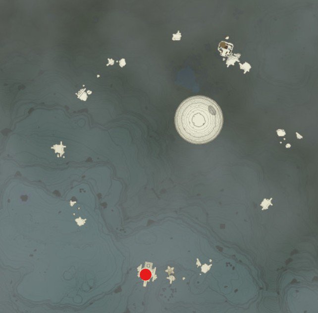 Emplacement du sanctuaire Mayasiar dans Zelda TotK