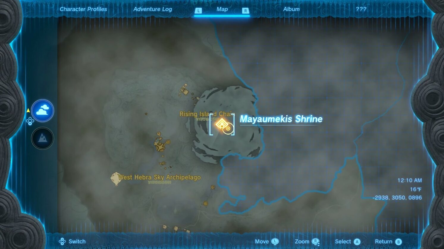 les larmes du royaume emplacement du sanctuaire de mayaumekis