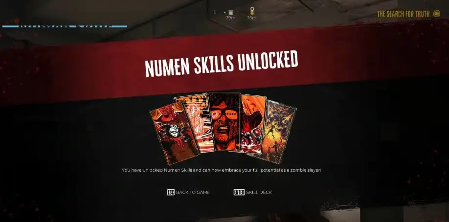 Comment débloquer les cartes de compétences Numen de Dead Island 2