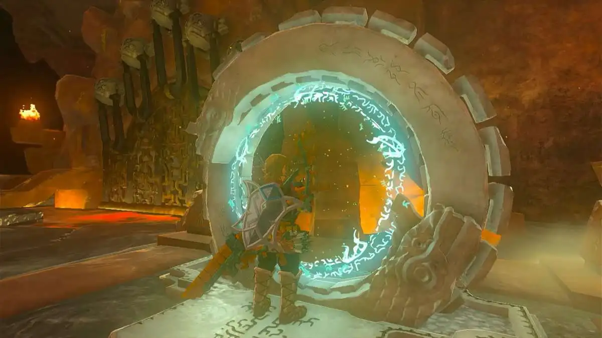 Comment ouvrir les cadenas dans le temple du feu dans Zelda : TotK