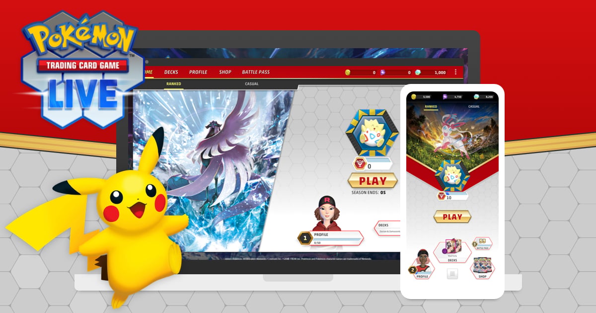 Pokémon Trading Card Game Live sortira en juin