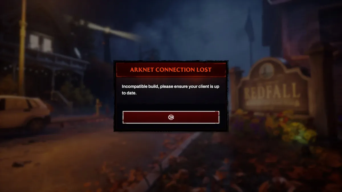 Redfall : Comment corriger l'erreur de Builds incompatible ?