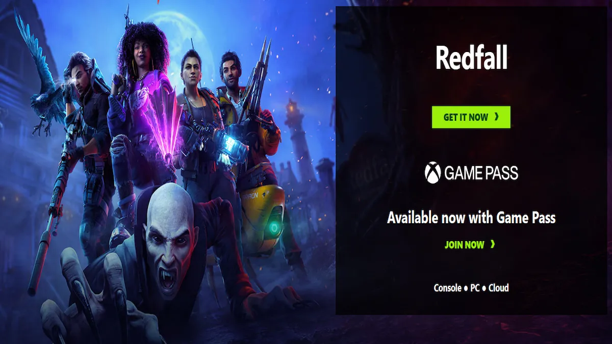 Redfall sur Xbox