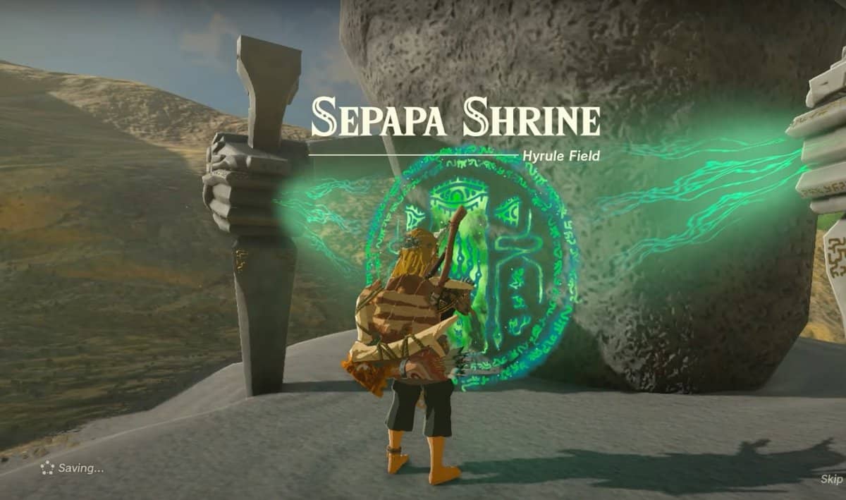 Zelda : Tears Of The Kingdom - Soluce du sanctuaire de Sepapa