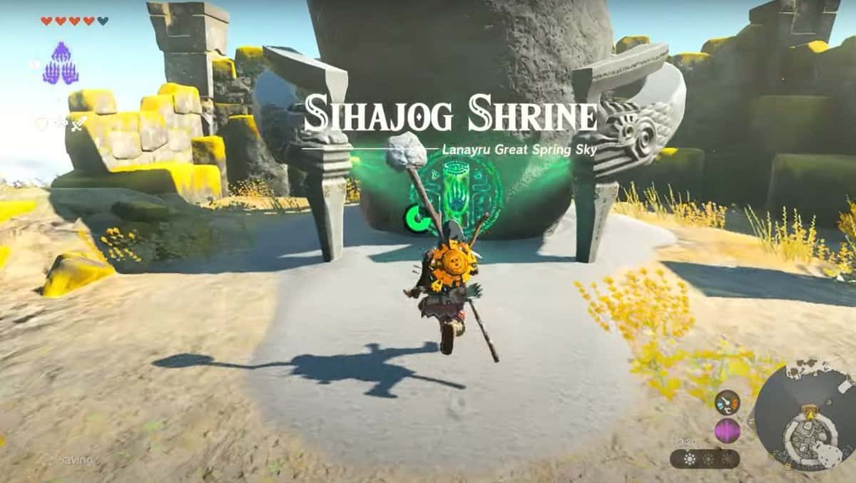 Le sanctuaire de Sihajog - Zelda : Tears Of The Kingdom