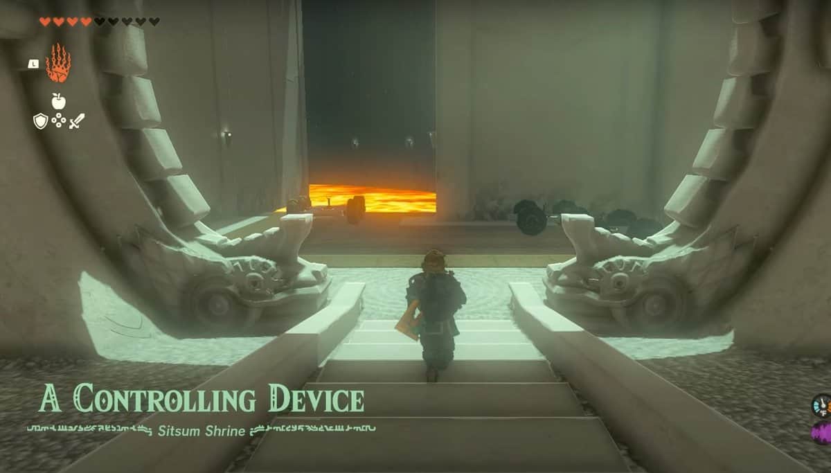 Zelda : Tears Of The Kingdom - Soluce du Sanctuaire Sitsum