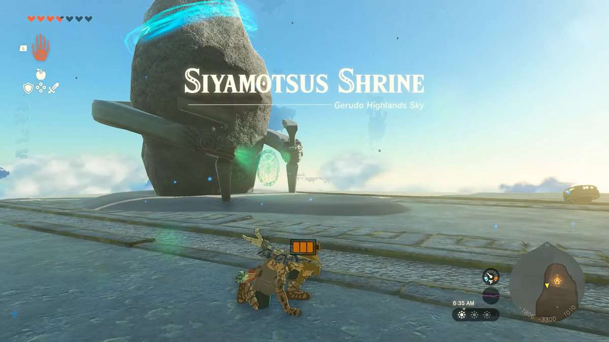 Le sanctuaire de Siyamotsus - Zelda : Tears Of The Kingdom