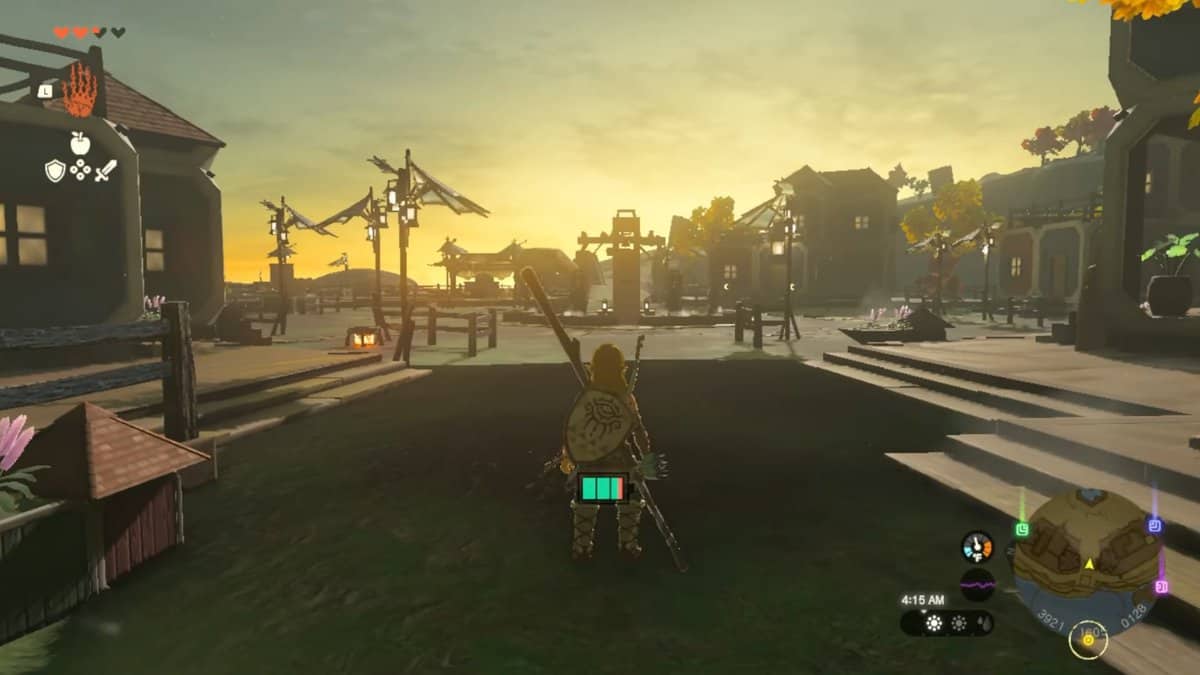 Zelda : Tears Of The Kingdom - Emplacement de la ville de Tarrey