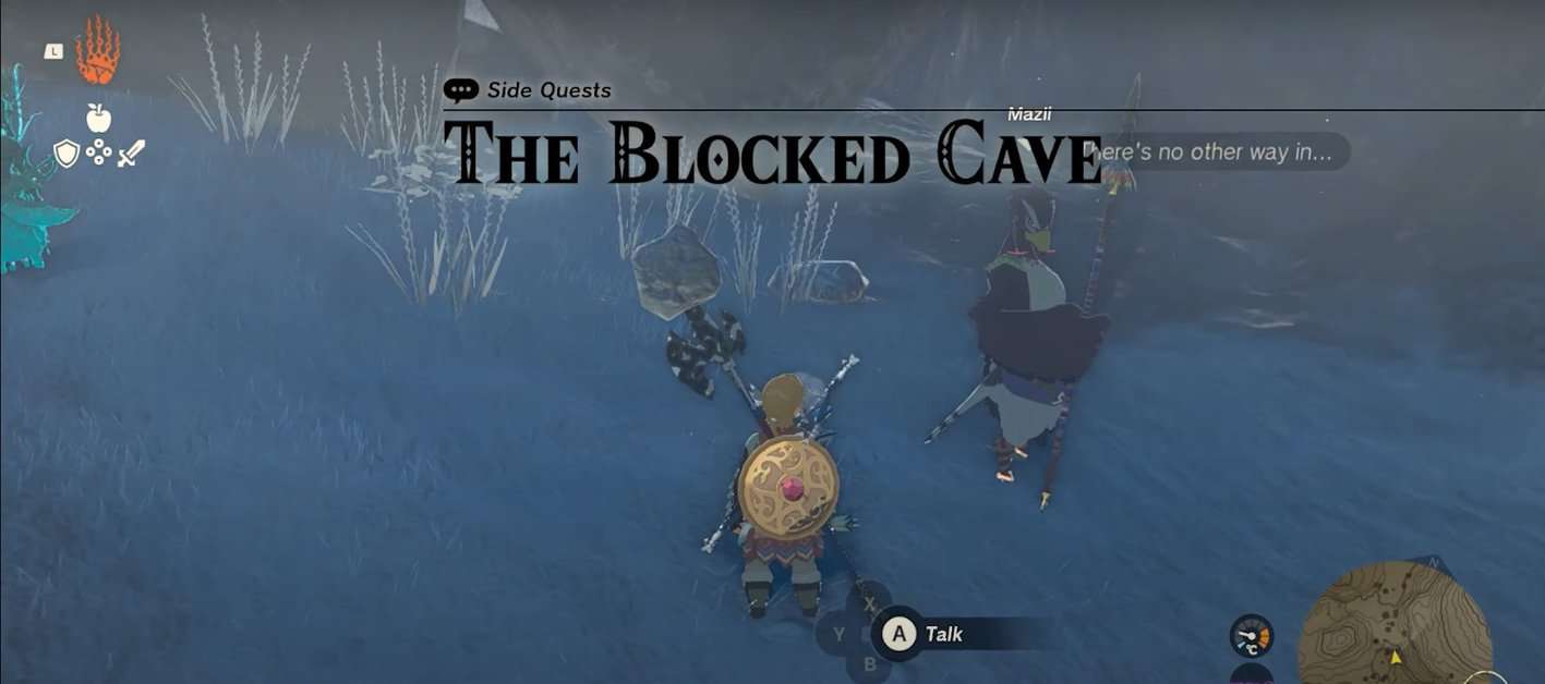 Zelda : Tears Of The Kingdom - Soluce de la grotte bloquée