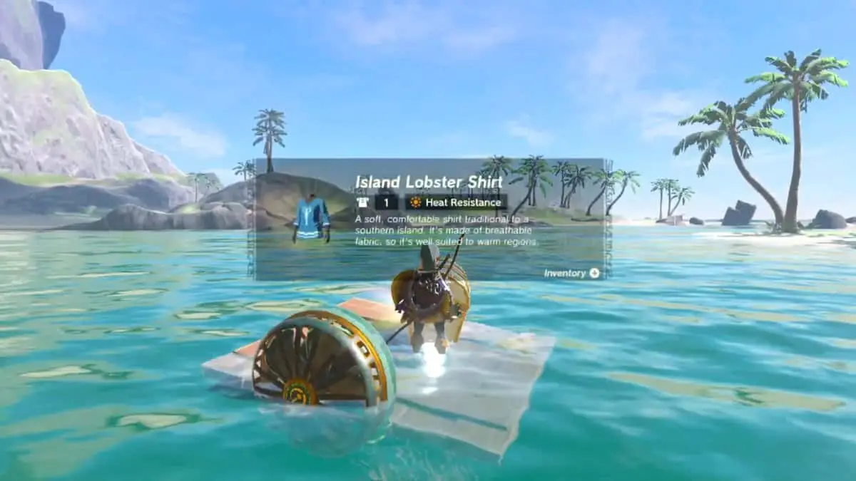Zelda : Tears Of The Kingdom - Soluce Chemise bleue de papa