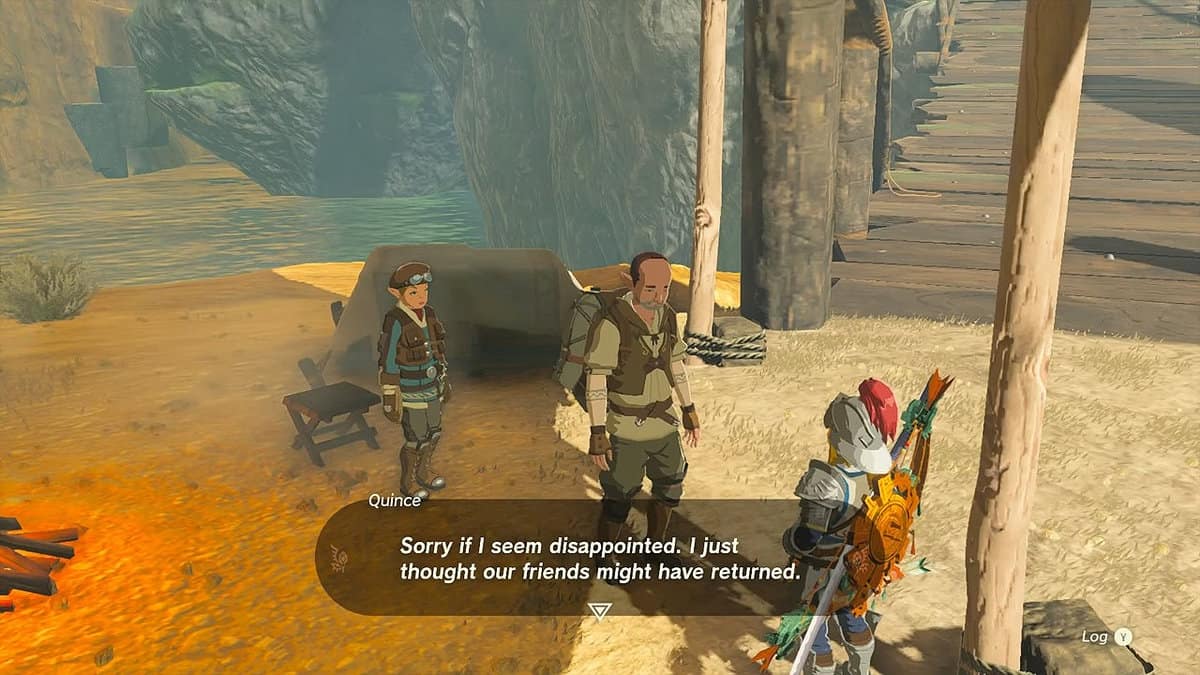 Catastrophe dans le canyon de Gerudo - Zelda : Tears Of The Kingdom