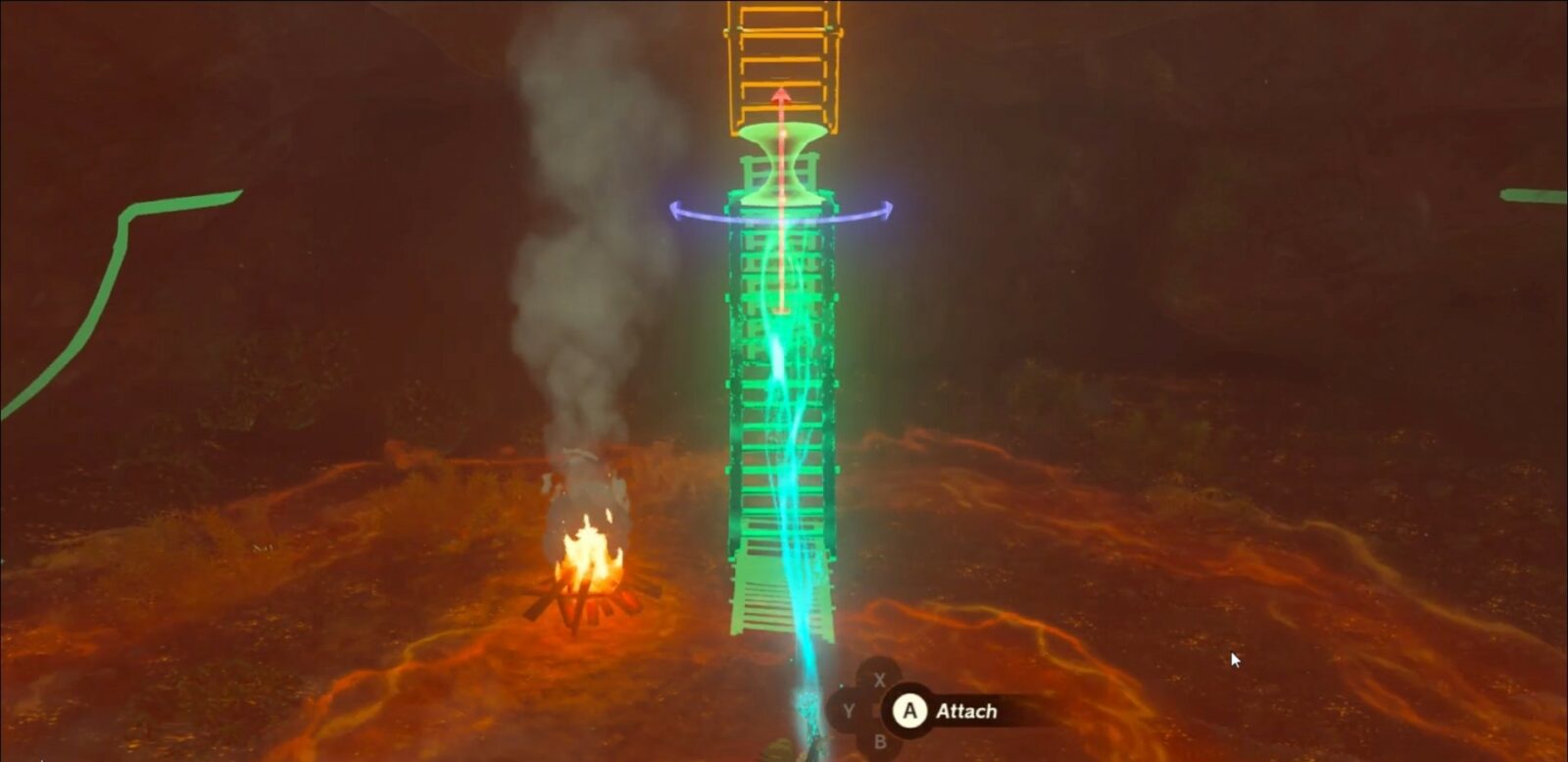 Procédure pas à pas Tomber dans un puits dans Tears of the Kingdom