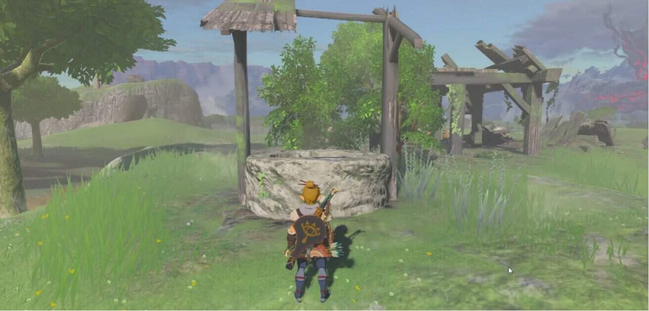 Zelda : Tears Of The Kingdom - Soluce Tombé dans un puits !