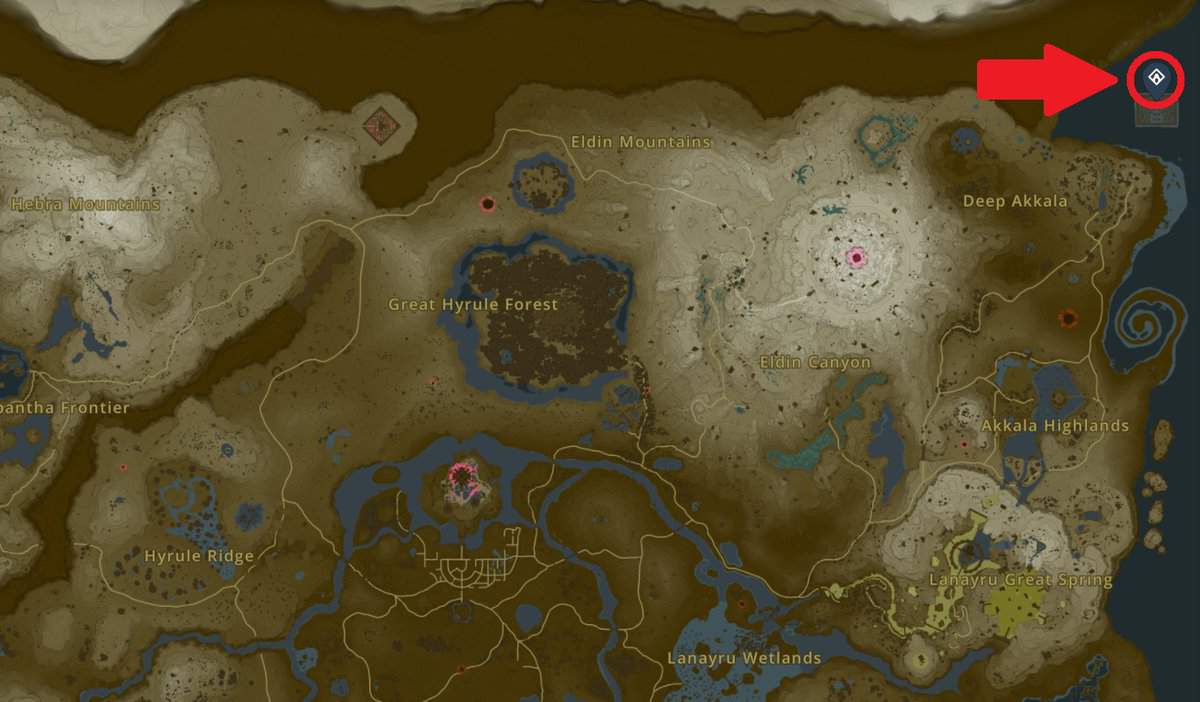Emplacement du sanctuaire Igashuk dans Tears of the Kingdom