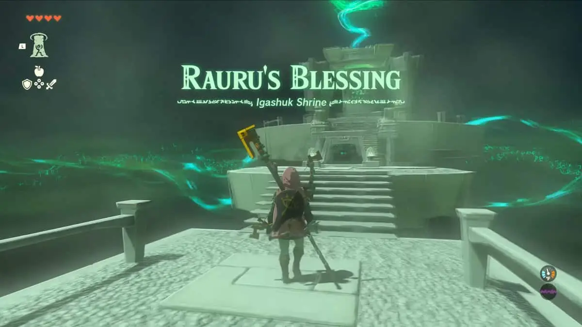 Zelda : Tears Of The Kingdom - Soluce du Sanctuaire d'Igashuk