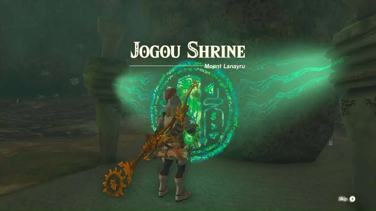 Zelda : Tears Of The Kingdom - Soluce du sanctuaire de Jogou