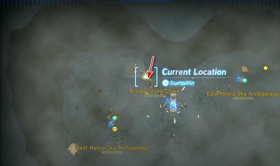 Emplacement de la carte du sanctuaire de Kahatanaum dans Tears of the Kingdom