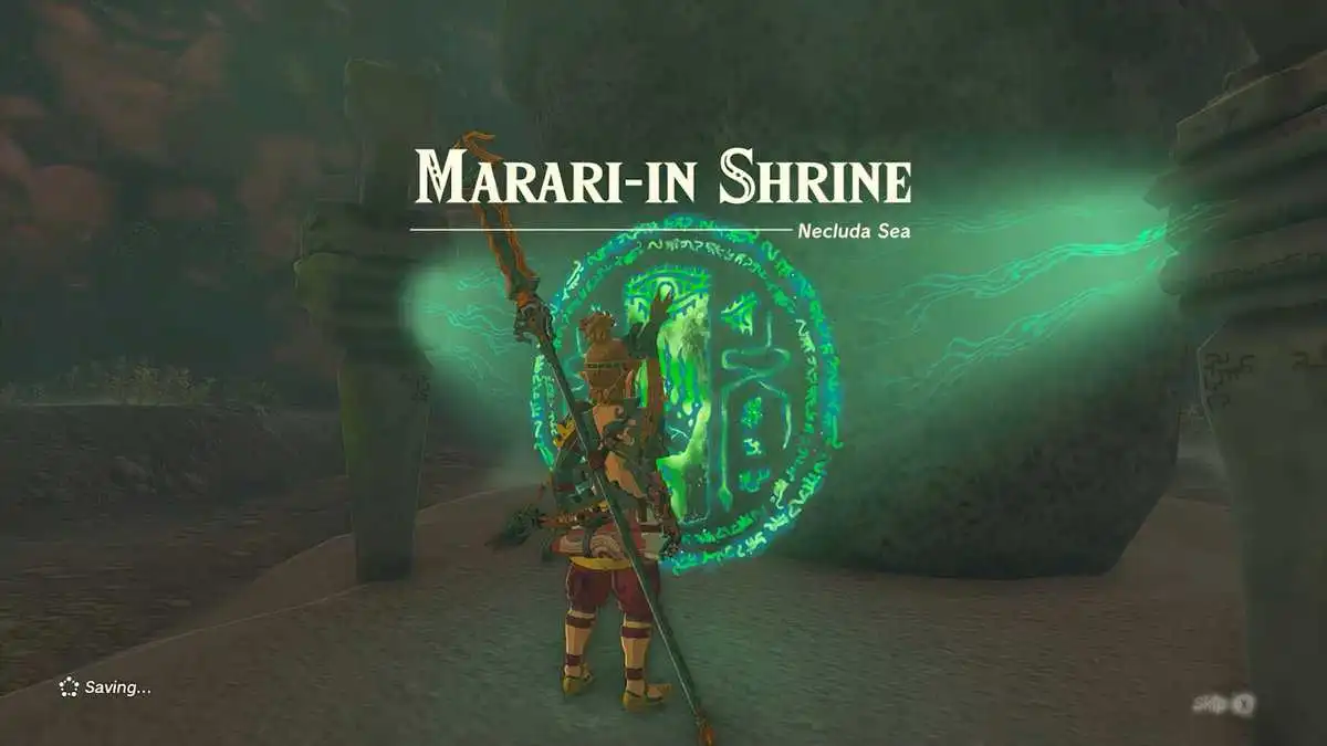 Zelda : Tears Of The Kingdom - Soluce Marari-In Shrine