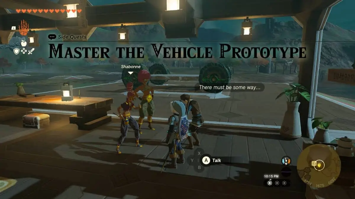 Zelda : Tears Of The Kingdom - Maîtriser le prototype du véhicule