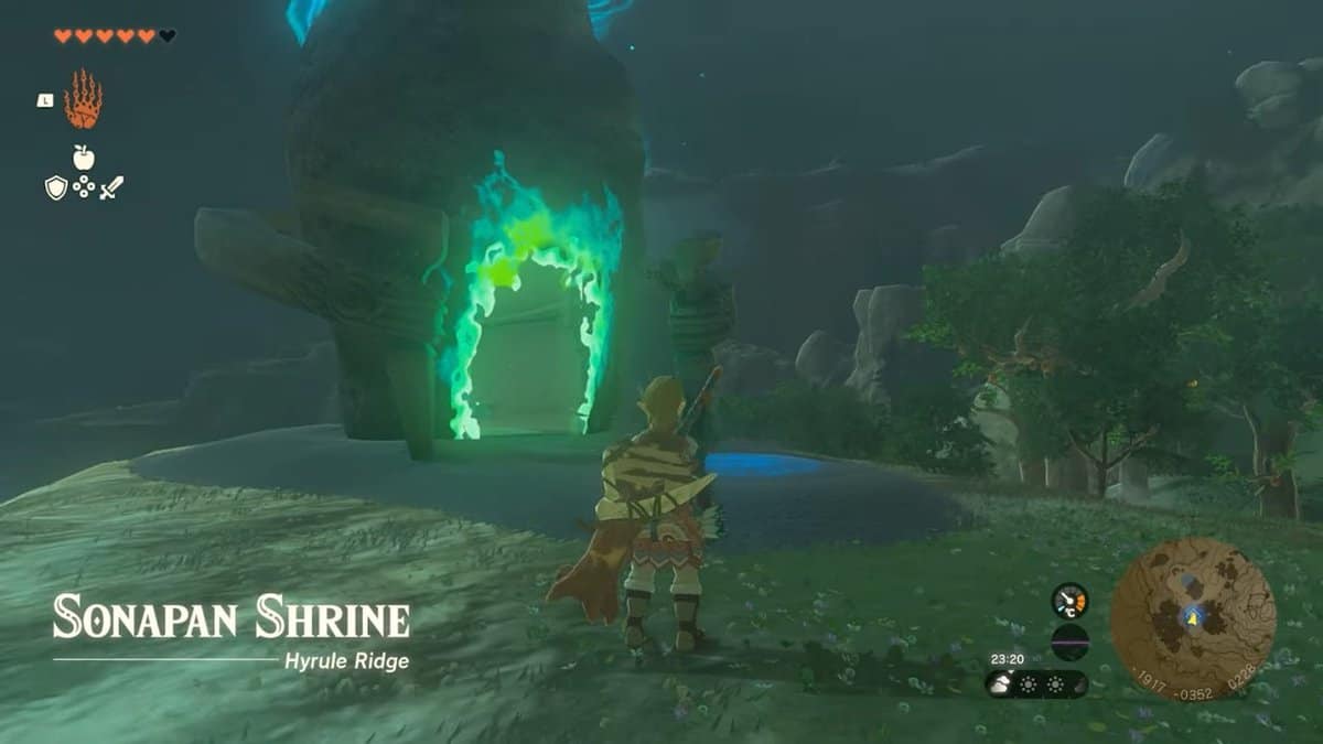 Zelda : Tears Of The Kingdom - Solution du sanctuaire de Sonapan