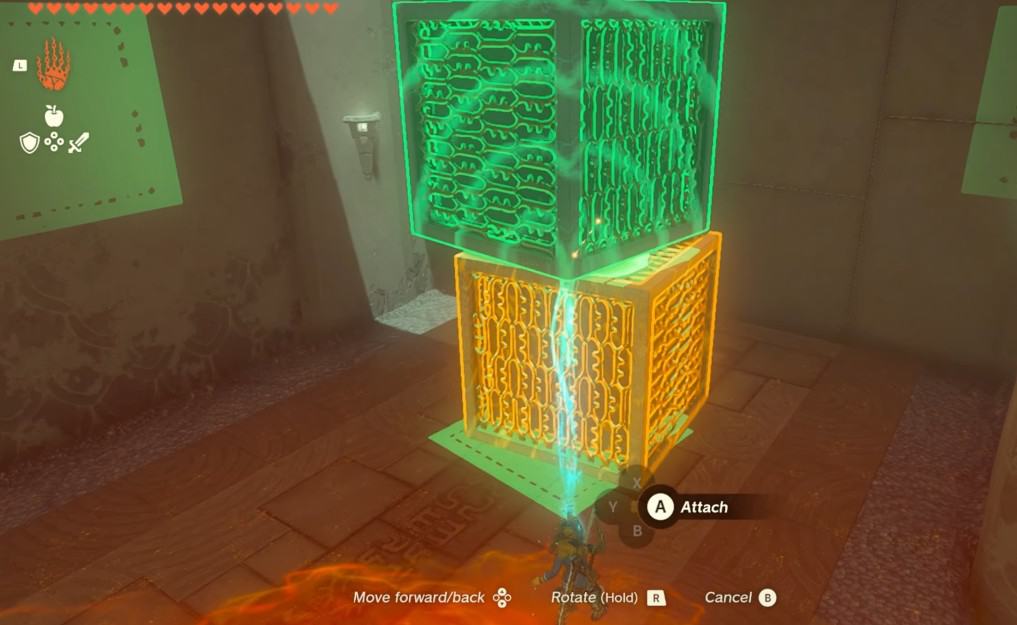 Puzzle d'empilage de boîtes du sanctuaire de Turakawak dans Tears of the Kingdom