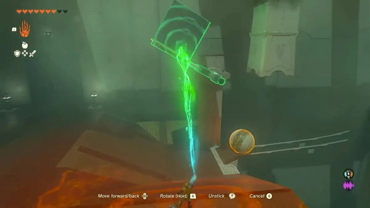 ouvrir les portes de la cage du sanctuaire d'Utsushok dans Tears of the Kingdom