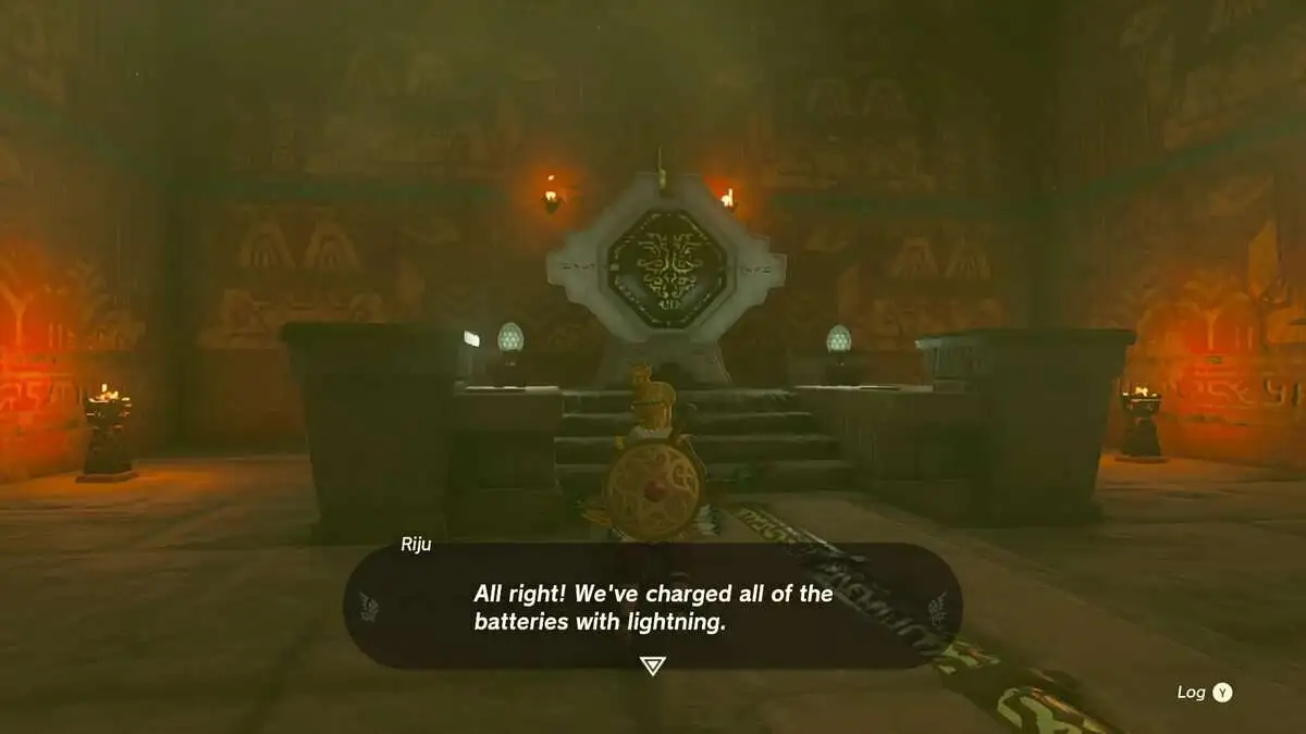 Comment charger les piles du temple de la foudre dans Zelda : TotK
