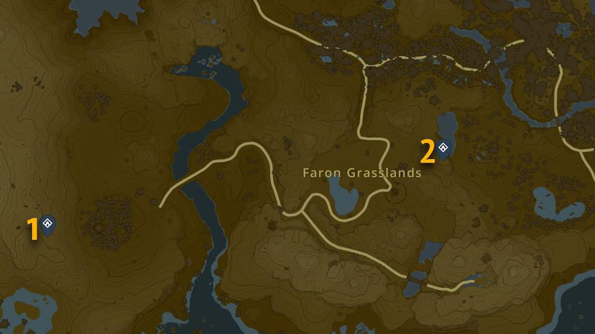Zelda Tears Of The Kingdom Tous les emplacements des sanctuaires