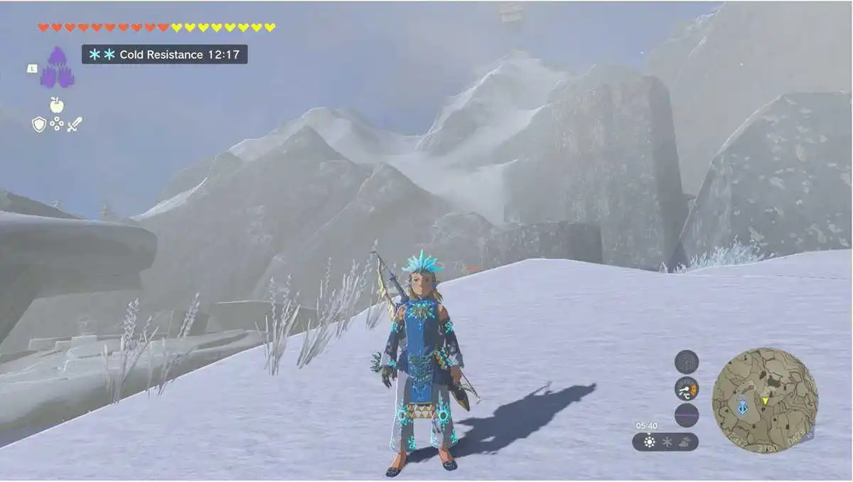 Zelda : Tears Of The Kingdom - Comment obtenir l'ensemble d'armure Frostbite