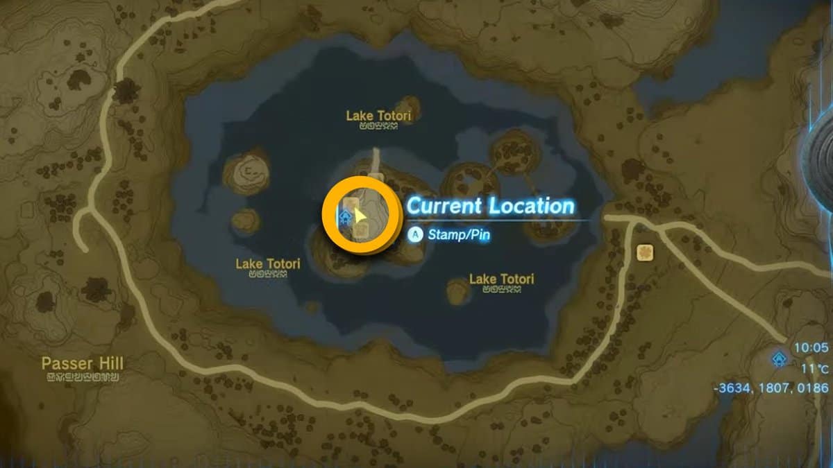 Lieu de quête de la cuisine maison de Genli dans Tears of the Kingdom