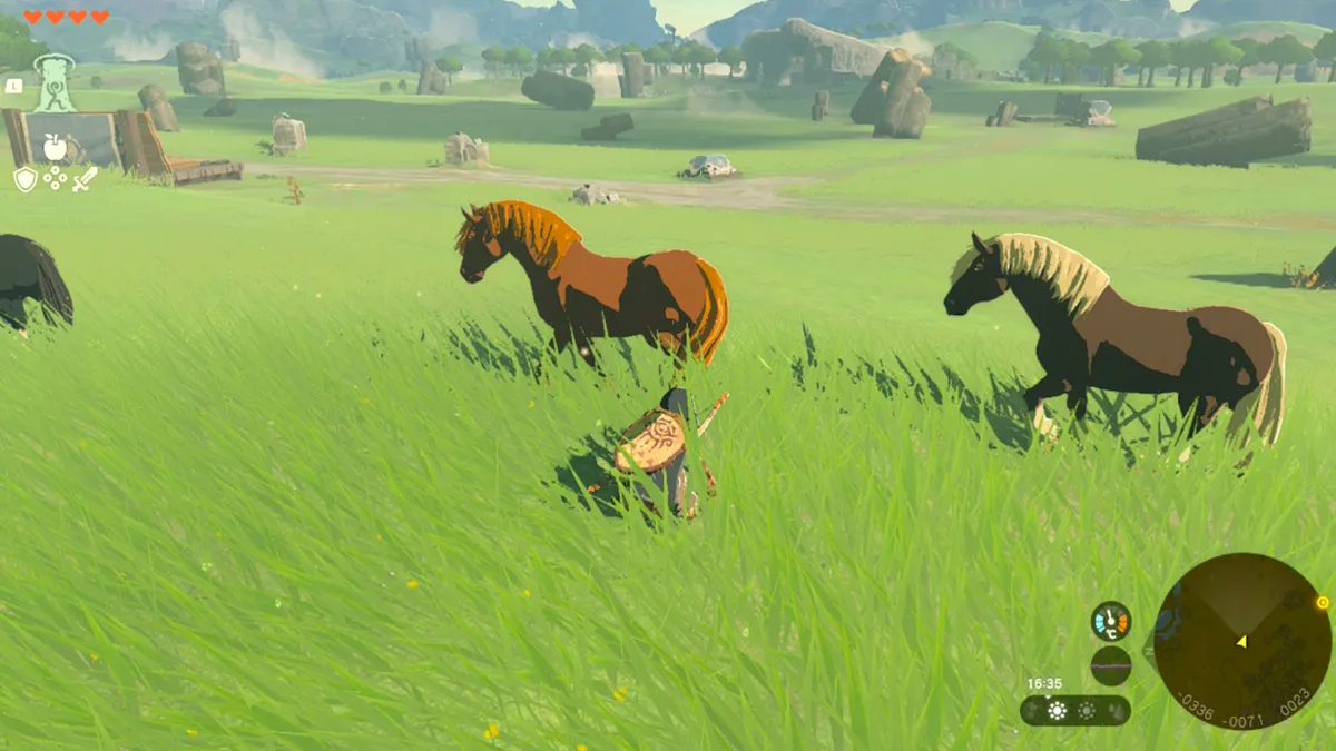 Tears Of The Kingdom Comment faire pour qu'un cheval se faufile