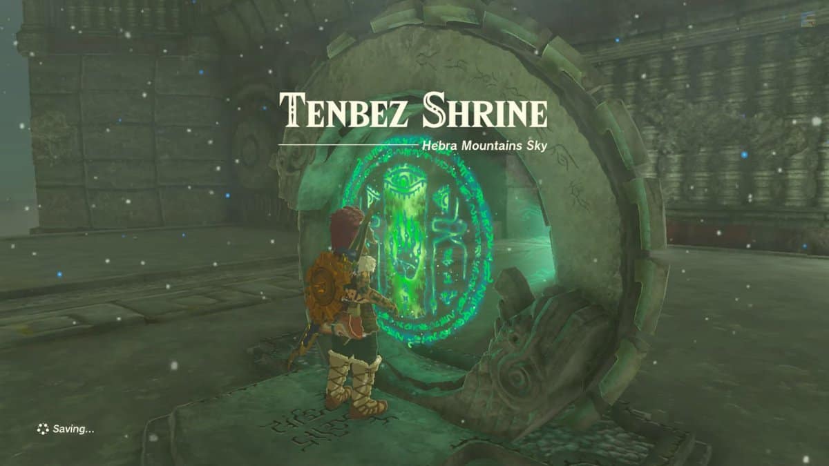 Zelda : Tears Of The Kingdom - Soluce du Sanctuaire de Tenbez (nord du labyrinthe du ciel de Lomei)
